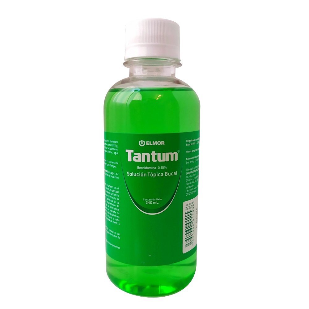 TANTUM BENCIDAMINA 0.15% SOL BUCAL 240ML 